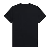Fred Perry Circle Branding T-Shirt Black. Foto da parte de trás.