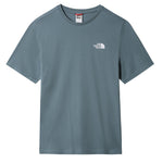 The North Face Simple Dome T-Shirt Goblin Blue. Foto de frente.