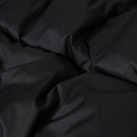 The North Face Black Box Himalayan Parka TNF Black. Foto de detalhe do material do casaco.