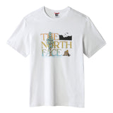 The North Face Seasonal Graphic T-Shirt TNF White. Foto da parte da frente.