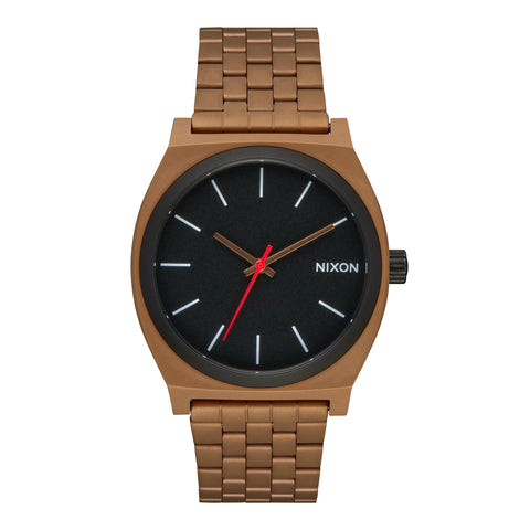 Nixon Time Teller Watch Bronze/Black. Foto da parte da frente.