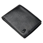 Nixon Heros Bi-Fold Wallet Black. Foto de frente fechada.