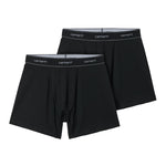 Carhartt WIP Cotton Trunks Black + Black. Foto dos boxers.