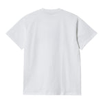 Carhartt WIP Amherst T-Shirt White/Gulf. Foto de trás.