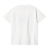 Carhartt WIP Bookcover T-Shirt White. Foto de trás.