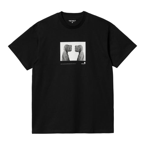 Carhartt WIP Cold T-Shirt Black. Foto da parte da frente.