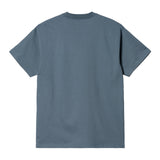 Carhartt WIP Moving Service T-Shirt Storm Blue. Foto da parte de trás.