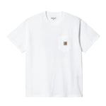 Carhartt WIP Tamas Pocket T-Shirt White. Foto da parte de trás.