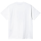 Carhartt WIP Unity T-Shirt White. Foto da parte de trás.