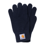 Carhartt WIP Watch Gloves em Dark Navy.