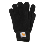 Carhartt WIP Watch Gloves em preto.