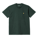 Carhartt WIP Chase T-Shirt Juniper/Gold