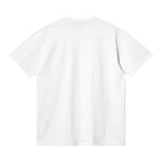 Carhartt WIP Chase T-Shirt White/Gold. Foto de trás.