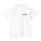 Carhartt WIP Fold-In T-Shirt White. Foto da parte da frente.