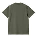 Carhartt WIP Moving Service T-Shirt Dollar Green. Foto da parte de trás.