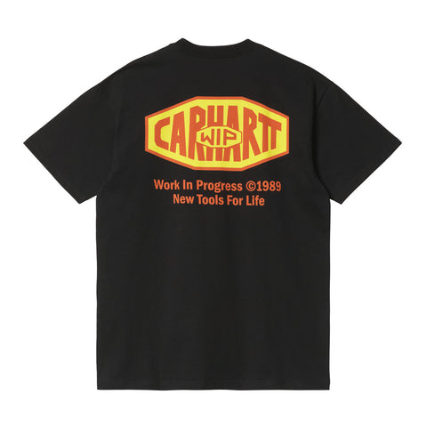 Carhartt WIP New Tools T-Shirt Black. Foto de trás.