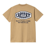 Carhartt WIP New Tools T-Shirt Dusty Hamilton Brown. Foto de trás.