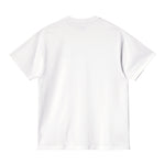 Carhartt WIP Script Embroidery T-Shirt White/Black. Foto da parte de trás.